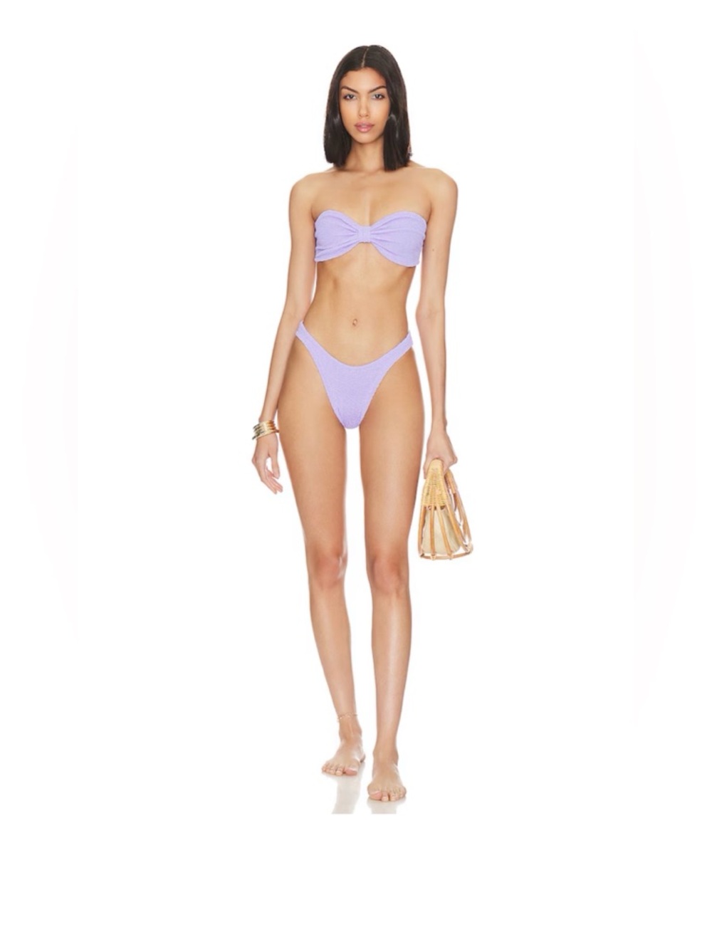 Jean Bikini Set in Lilac
Hunza G